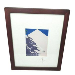 Rare Design Autographed Picture Wall Art Home Décor